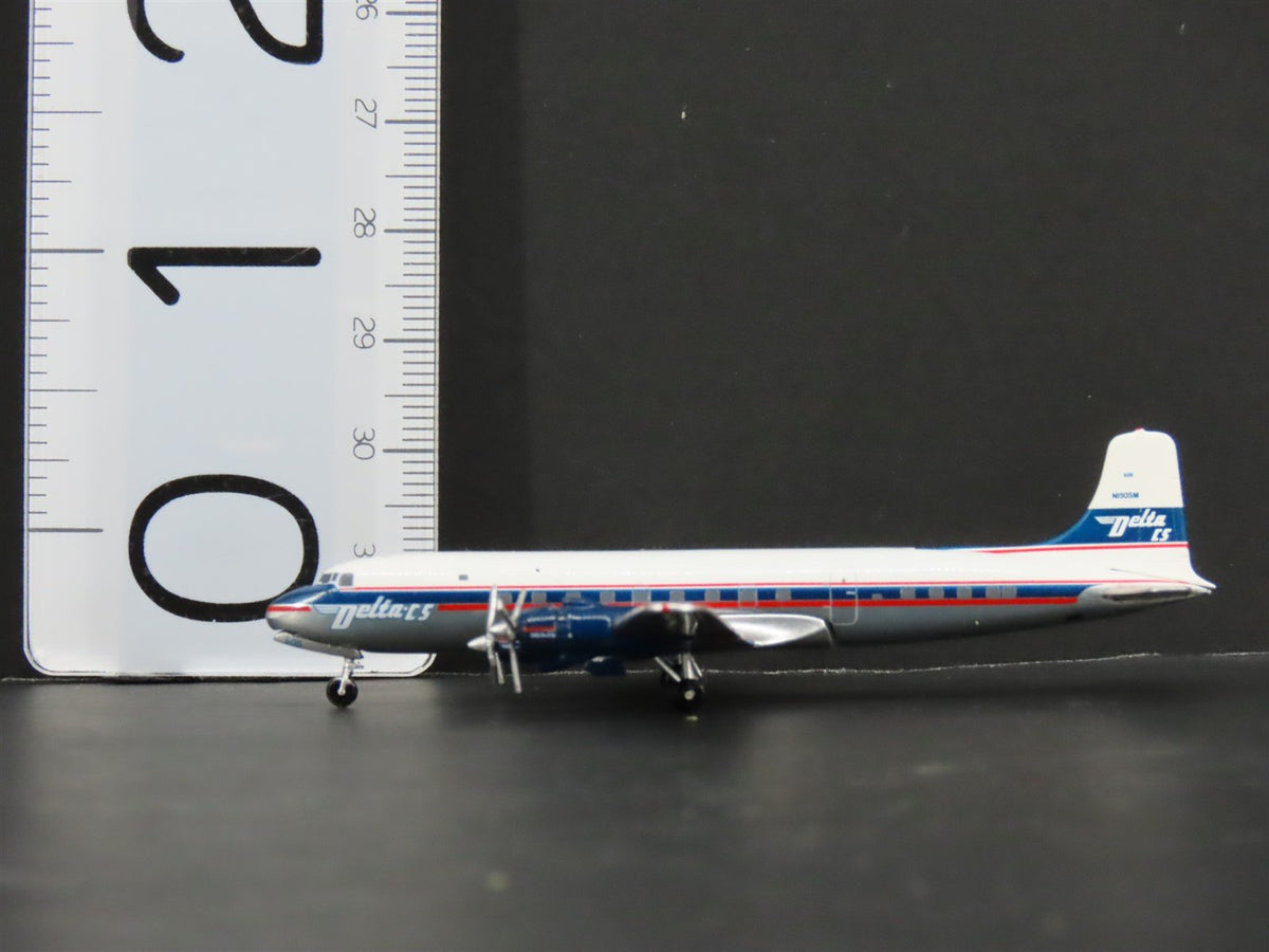 1:400 Aero Classics AC419488 Die-Cast Delta C&amp;S McDonnell Douglas DC-6 Aircraft