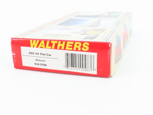 HO Scale Walthers Kit #932-3768 WAB Wabash GSC 54' Flat Car #150 - SEALED