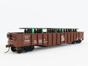 HO Scale Athearn GT Grand Trunk 50' Gondola Car #75951 Pro Custom w/ Load