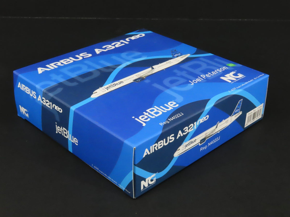 1:400 Scale NG Models 13062 Die-Cast JetBlue Airbus A321-NEO Aircraft N4022J