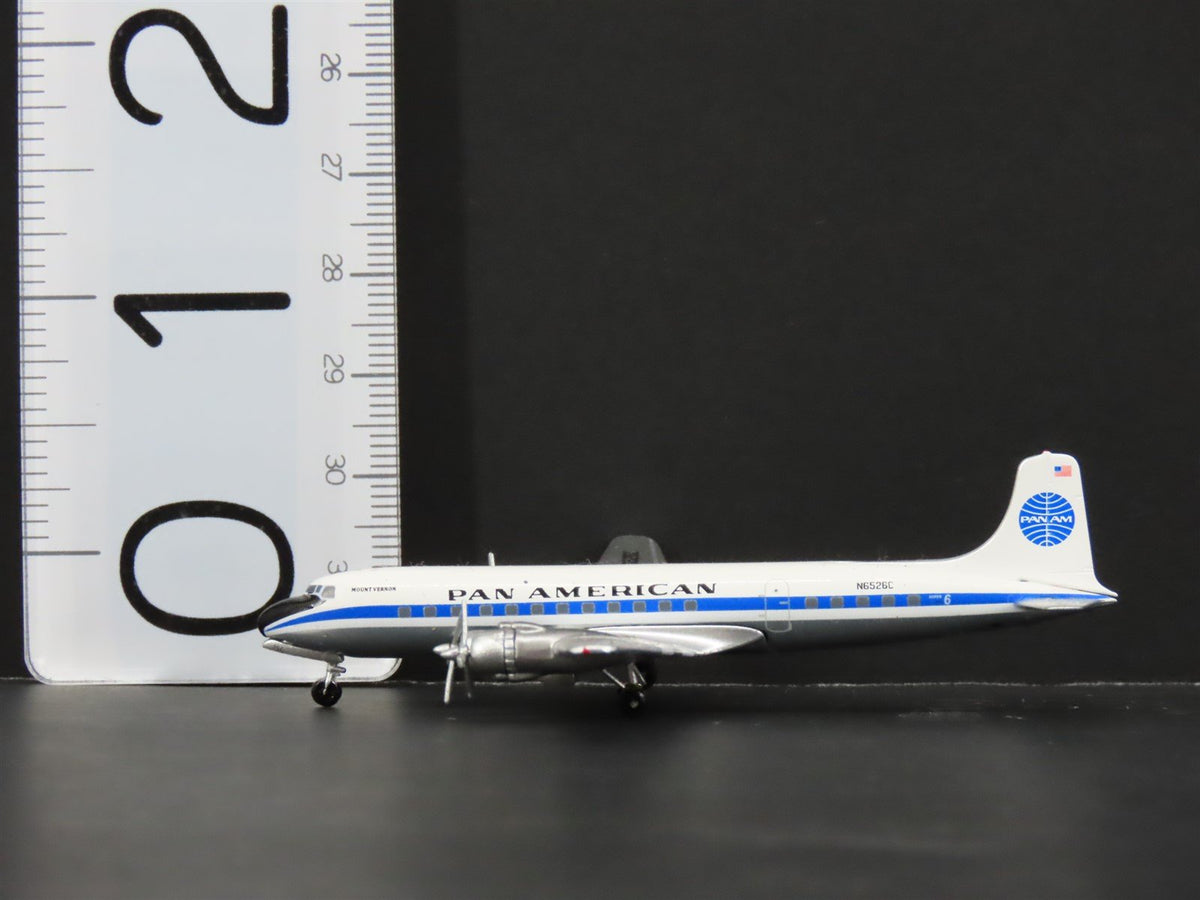 1:400 Scale Aero Classics AC419507 Die-Cast Pan Am Mount Vernon Douglas DC-6B