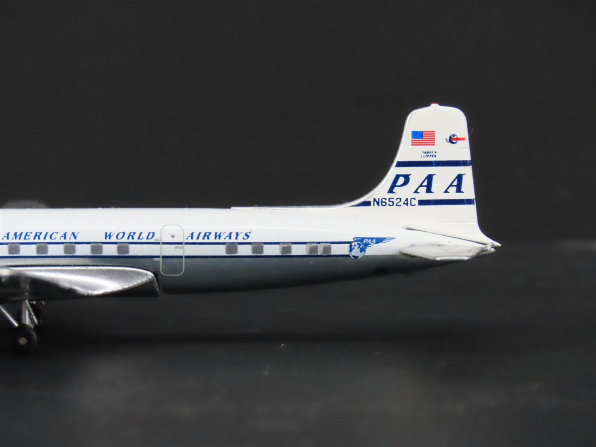 1:400 Aero Classics AC419506 Die-Cast Pan Am McDonnell Douglas DC-6B Aircraft