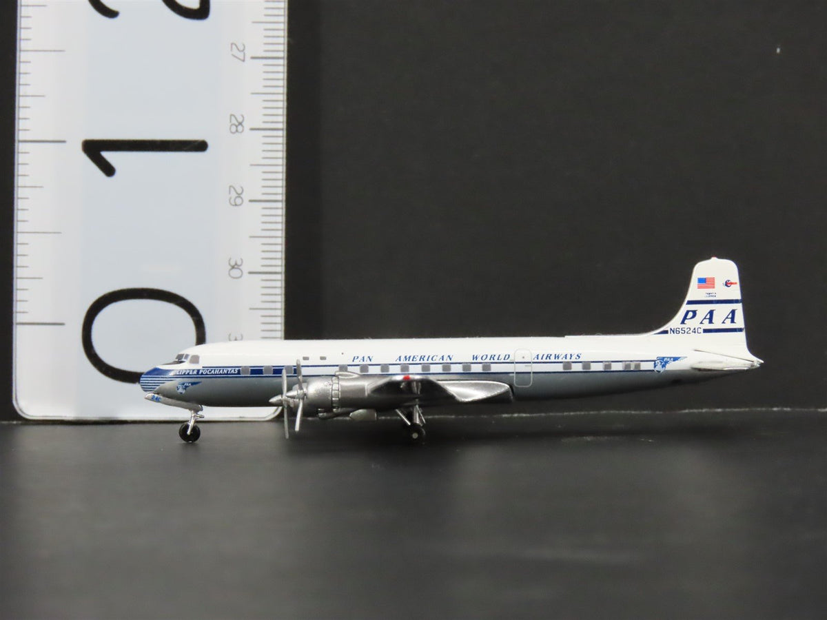 1:400 Aero Classics AC419506 Die-Cast Pan Am McDonnell Douglas DC-6B Aircraft