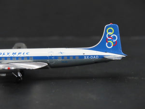 1:400 Aero Classics AC19158 Die-Cast Olympic McDonnell Douglas DC-6 Aircraft