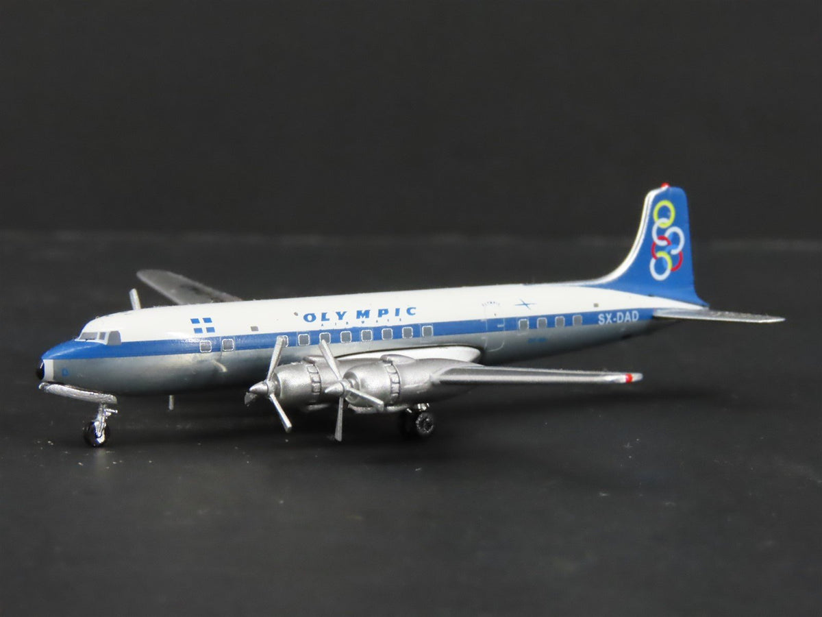 1:400 Aero Classics AC19158 Die-Cast Olympic McDonnell Douglas DC-6 Aircraft