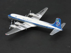 1:400 Aero Classics AC19158 Die-Cast Olympic McDonnell Douglas DC-6 Aircraft