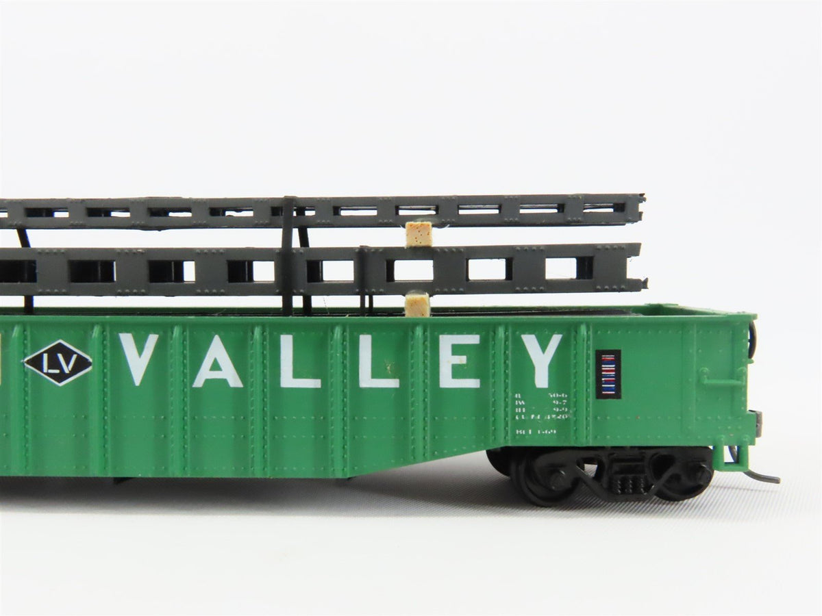 HO Scale Athearn LV Lehigh Valley 50&#39; Gondola Car #33090 Pro Custom w/ Load