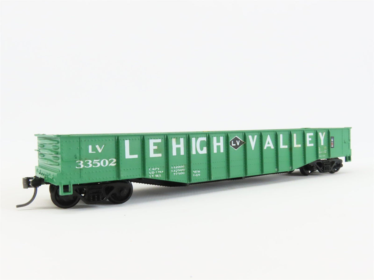 HO Scale Athearn LV Lehigh Valley 50&#39; Gondola Car #33502 Pro Custom w/ Load