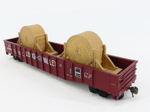 HO Scale Athearn LV Lehigh Valley 50' Gondola Car #33520 Pro Custom w/ Load