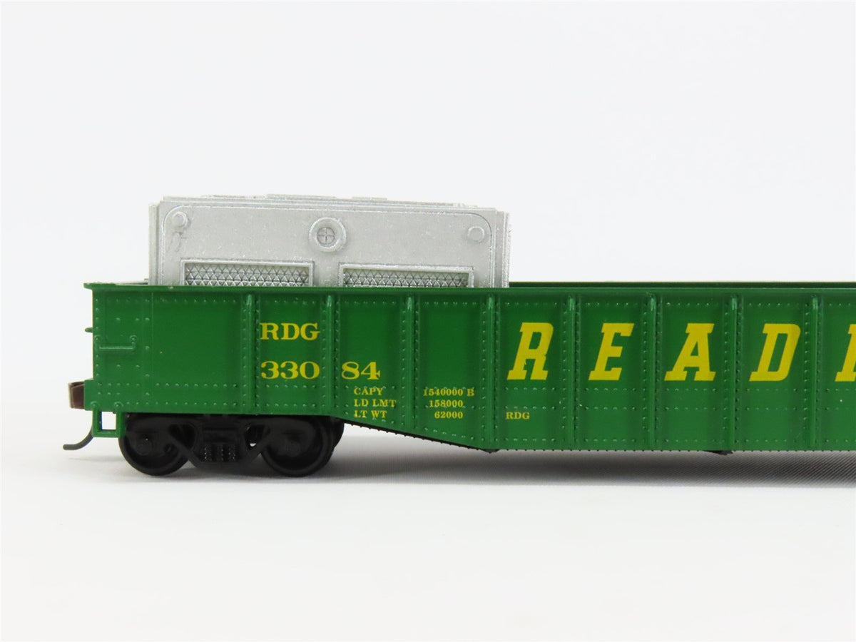 HO Scale Athearn RDG Reading 50&#39; Gondola Car #33084 Pro Custom w/ Load