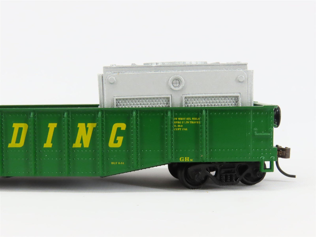 HO Scale Athearn RDG Reading 50&#39; Gondola Car #33084 Pro Custom w/ Load