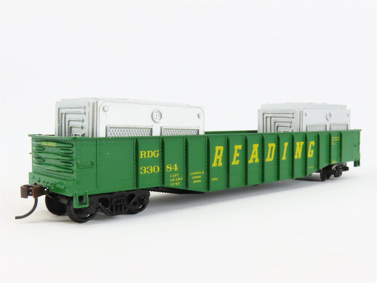 HO Scale Athearn RDG Reading 50&#39; Gondola Car #33084 Pro Custom w/ Load