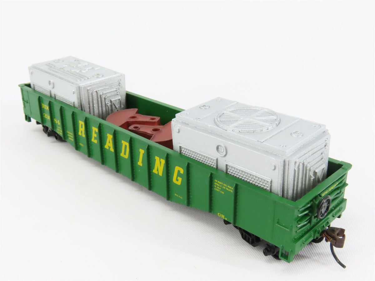 HO Scale Athearn RDG Reading 50&#39; Gondola Car #33084 Pro Custom w/ Load