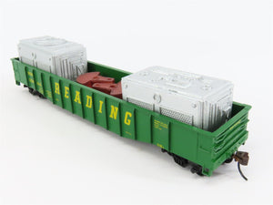 HO Scale Athearn RDG Reading 50' Gondola Car #33084 Pro Custom w/ Load