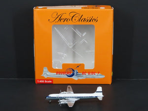 1:400 Scale Aero Classics Die-Cast UTA McDonnell Douglas DC-6B Aircraft F-BHMR