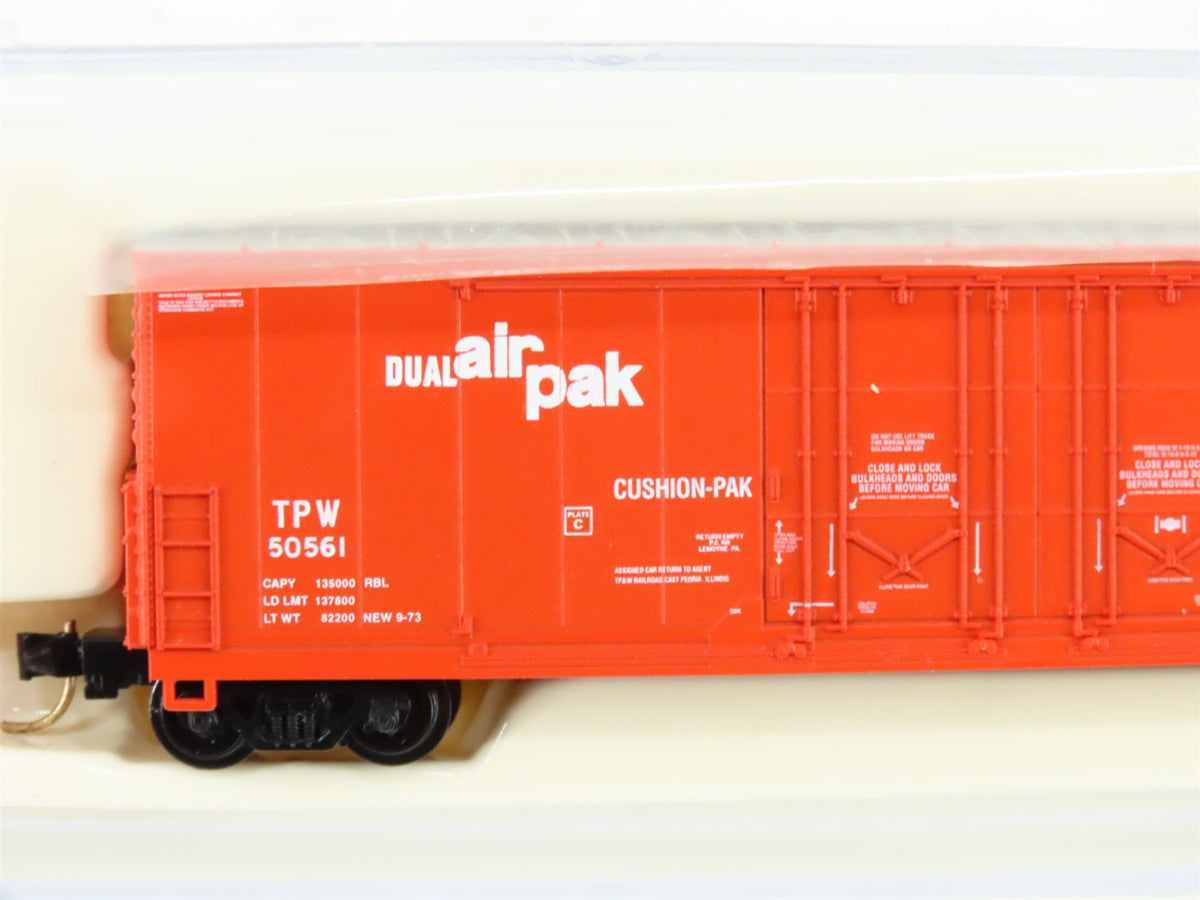 N Scale Atlas 31121 TPW Toledo Peoria &amp; Western Double Plug Door Box Car #50561