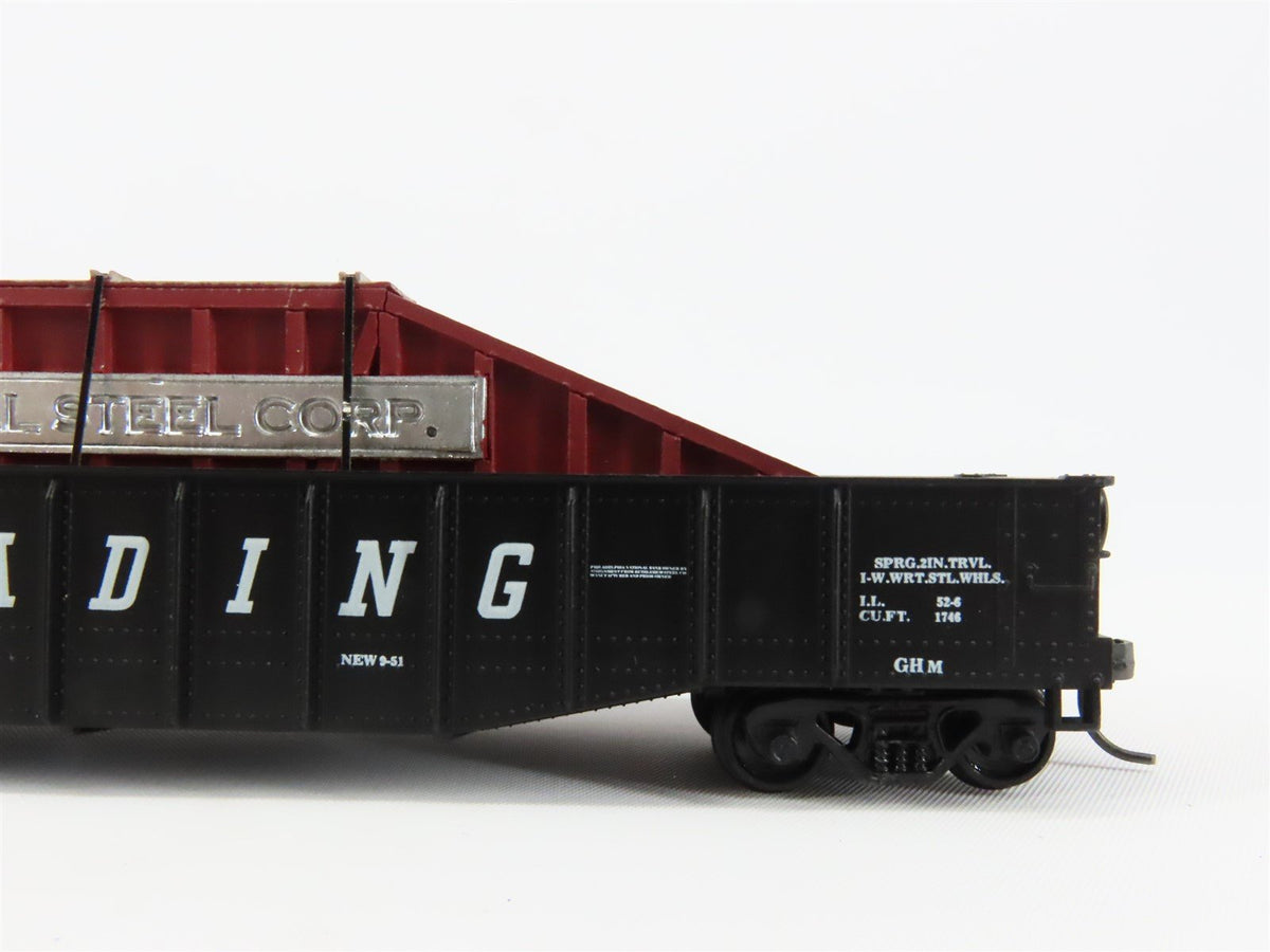 HO Scale Athearn RDG Reading 50&#39; Gondola Car #33129 w/ Custom Load