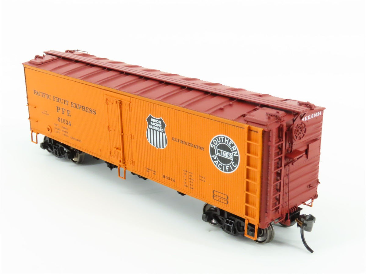 HO InterMountain #47404-04 PFE Pacific Fruit Express SP/UP Reefer Car #61634