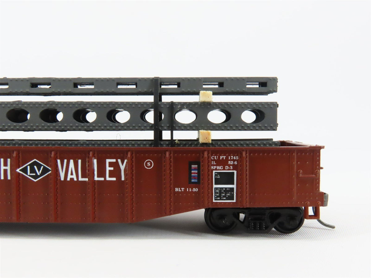 HO Scale Athearn LV Lehigh Valley 50&#39; Gondola Car #32952 w/ Custom Load