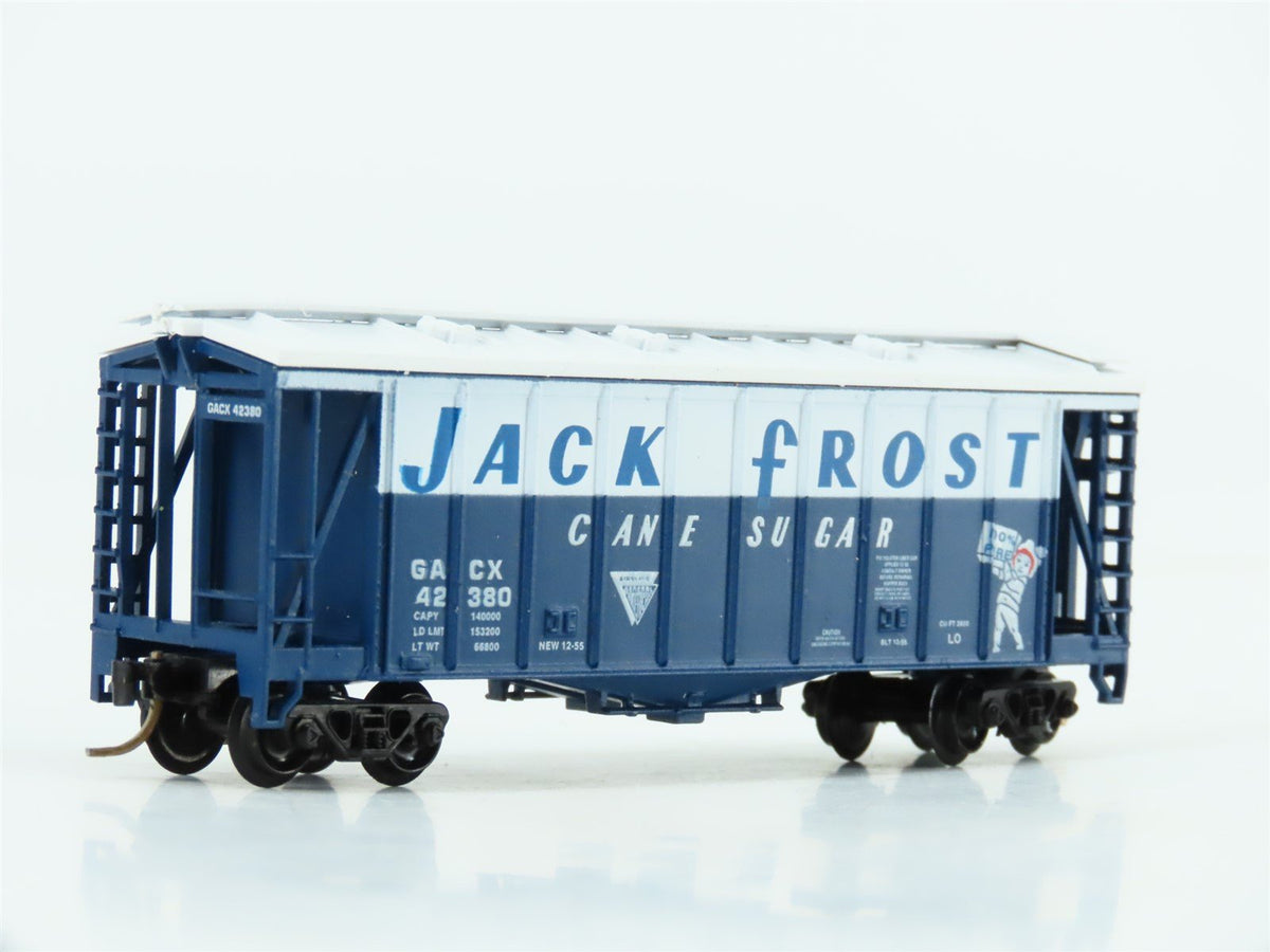 N Scale Atlas 3865 GACX Jack Frost Cane Sugar Airslide Hopper #42380