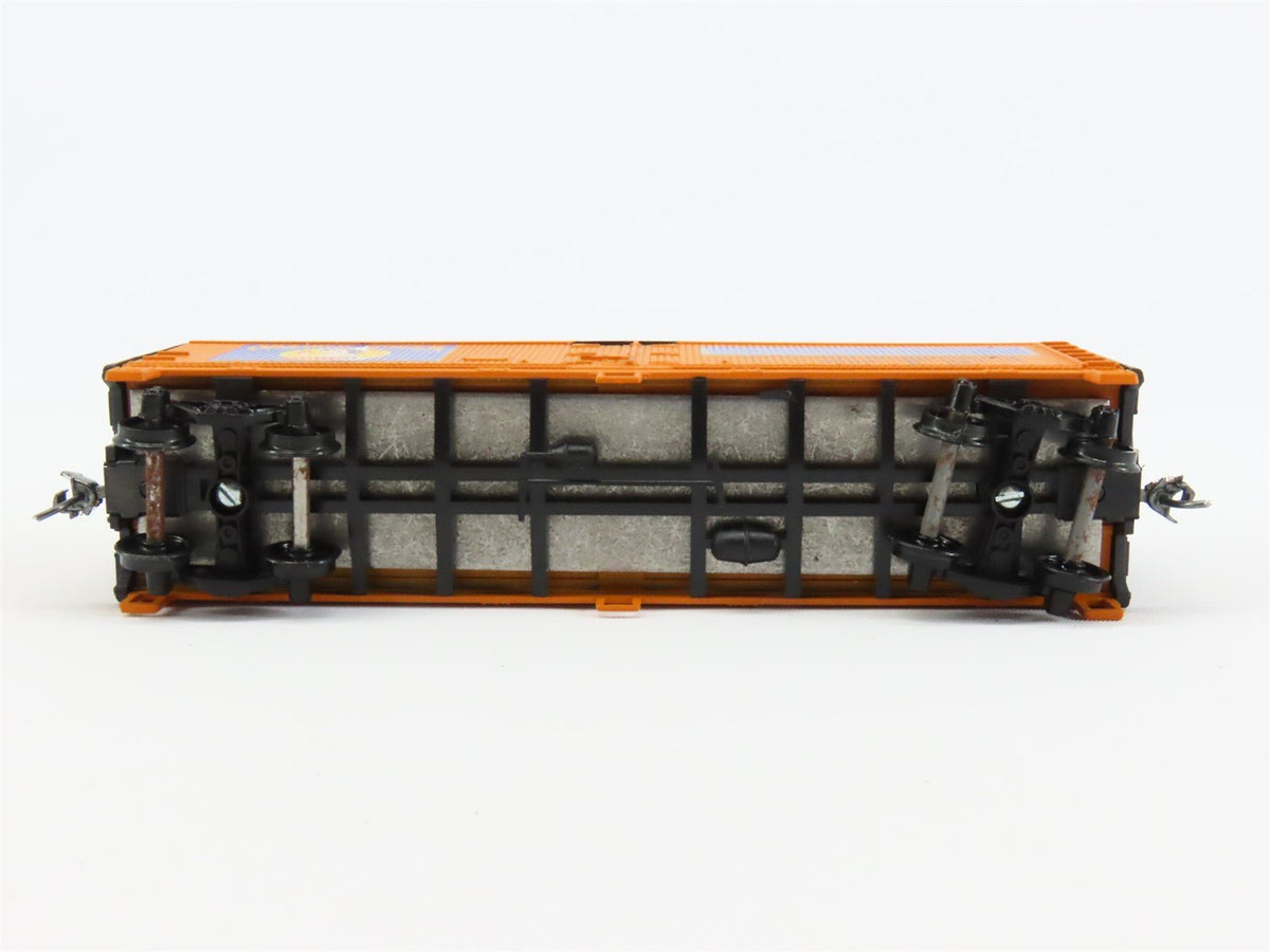 HO Scale Athearn AFGX Orange Queen 40&#39; Wood Reefer Car #3125 Pro Custom