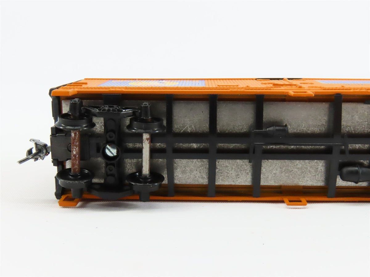 HO Scale Athearn AFGX Orange Queen 40&#39; Wood Reefer Car #3125 Pro Custom