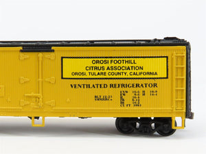 HO Scale Athearn OTX Tom Cat 40' Wood Reefer Car #1557 Pro Custom