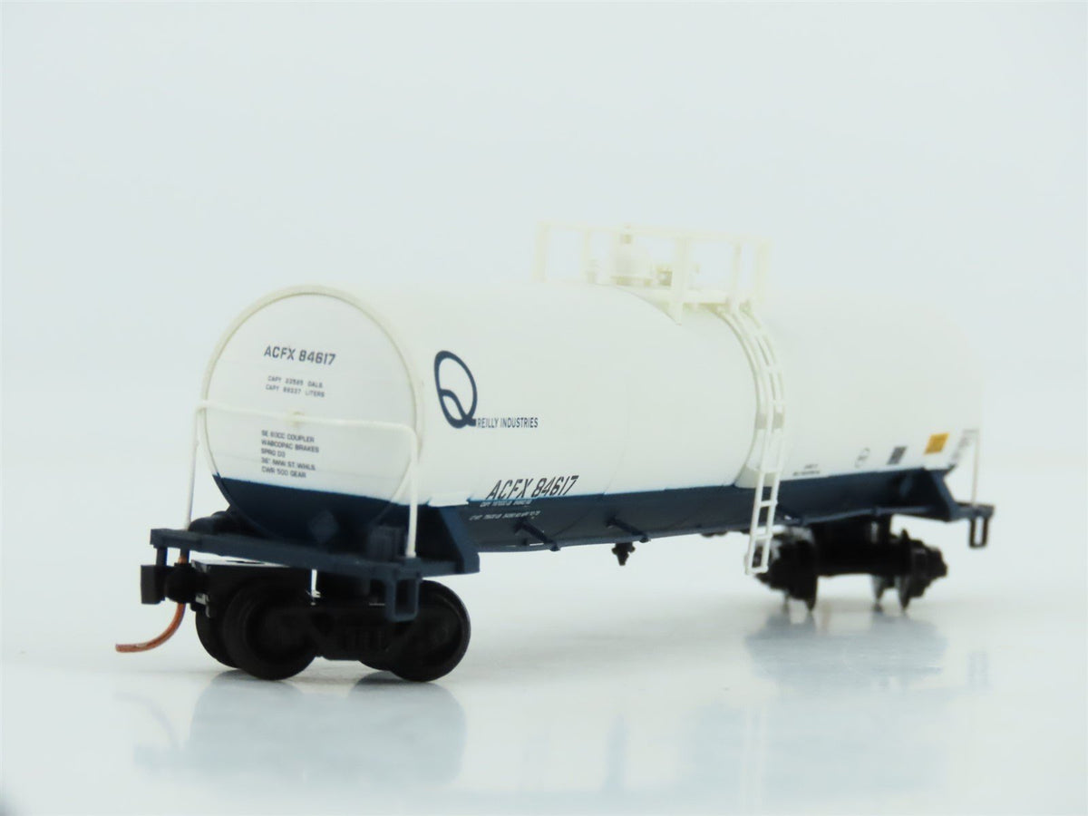 N Scale Atlas 30742 ACFX Reilly Industries 23,500 Gallon Tank Car #84617