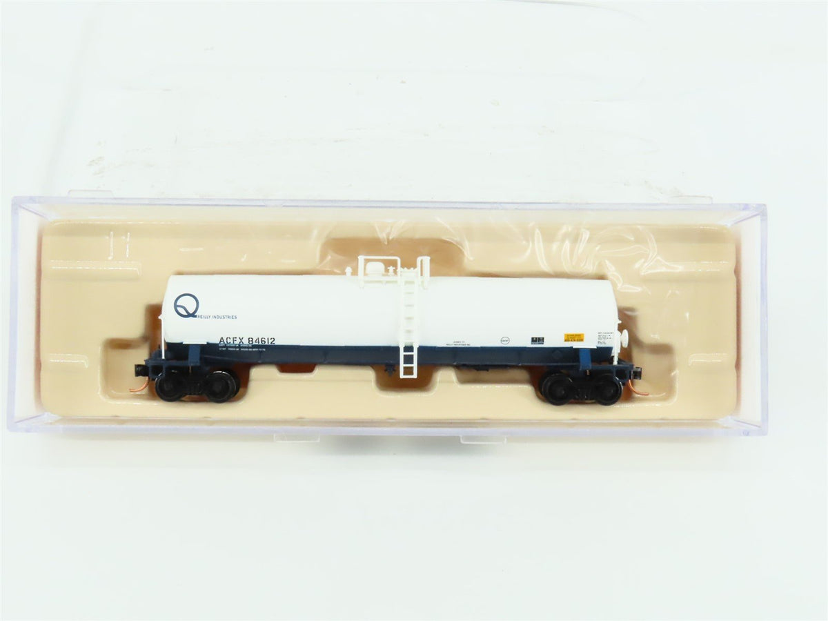 N Scale Atlas 30741 ACFX Reilly Industries 23,500 Gallon Tank Car #84612