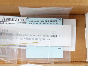 HO Sunshine Resin Kit #72.9 Undecorated BAR 7000 Series 40' Plug Door Reefer