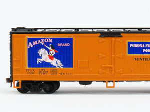 HO Scale Athearn PFGX Amazon Brand 40' Wood Reefer Car #3309 Pro Custom