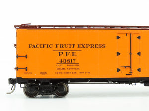 HO InterMountain 46702-71 PFE Pacific Fruit Express SP/UP R-40-10 Reefer #43817