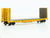 N Scale Athearn 10891 UP Union Pacific Railroad 53' Bulkhead Flat Car #15771