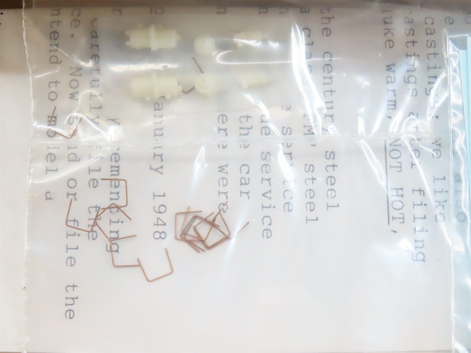 HO Funaro & Camerlengo Resin Kit #5000 Undecorated PRR 