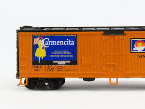 HO Scale Athearn POGX Carmencita 40' Wood Reefer Car #2863 Pro Custom