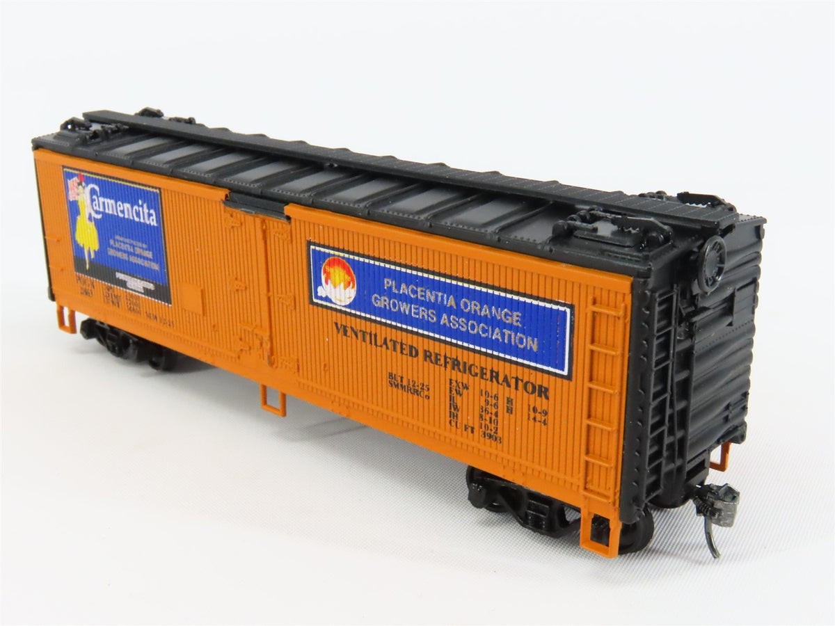 HO Scale Athearn POGX Carmencita 40&#39; Wood Reefer Car #2863 Pro Custom