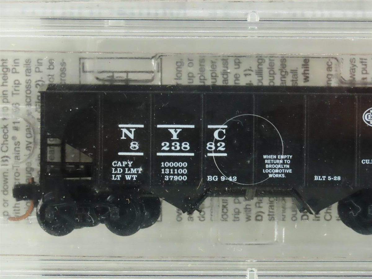 N Micro-Trains MTL BLW 2000-2 NYC New York Central 2-Bay Hopper 3-Pack Sealed