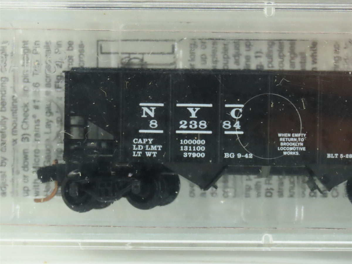 N Micro-Trains MTL BLW 2000-2 NYC New York Central 2-Bay Hopper 3-Pack Sealed