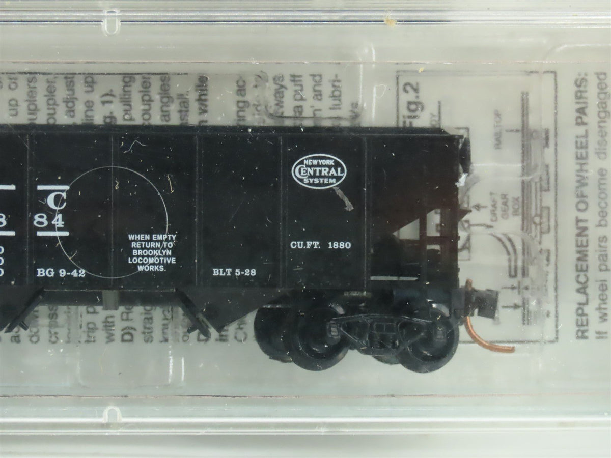 N Micro-Trains MTL BLW 2000-2 NYC New York Central 2-Bay Hopper 3-Pack Sealed