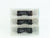 N Micro-Trains MTL BLW 2000-2 NYC New York Central 2-Bay Hopper 3-Pack Sealed