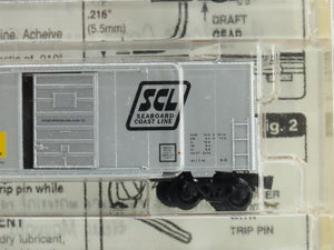 N Scale Micro-Trains MTL Raleigh Rails SCL Seaboard Coast Line Box Car 3-Pack