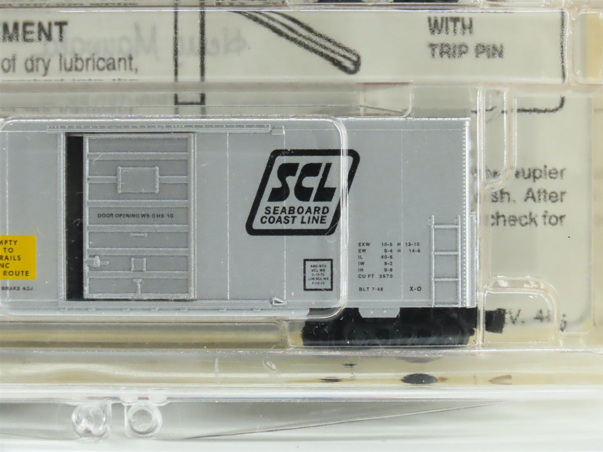 N Scale Micro-Trains MTL Raleigh Rails SCL Seaboard Coast Line Box Car 3-Pack