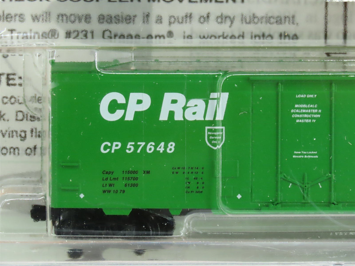 N Micro-Trains MTL Set One CP Rail Jubilee Rose Enterprises Ltd 40&#39; Box Car 3-Pk