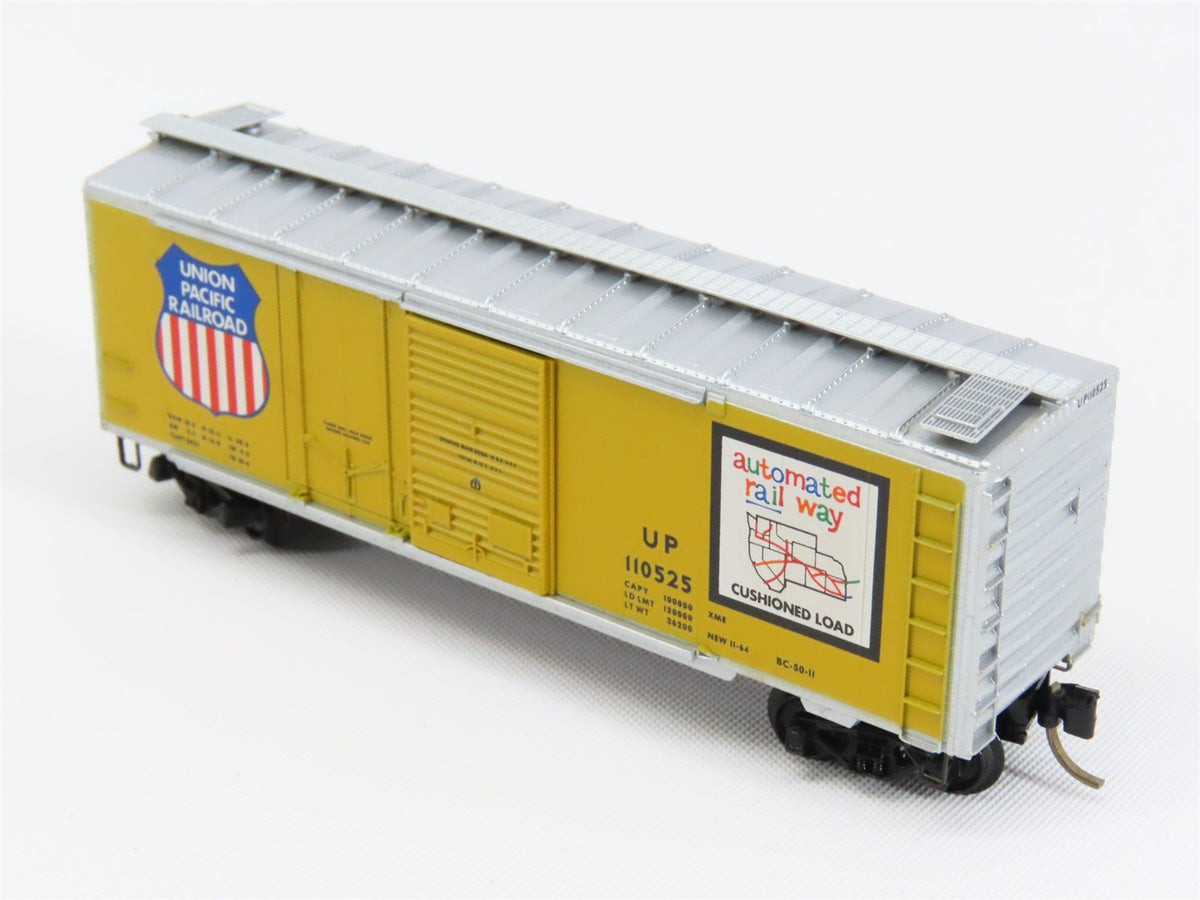 N Scale Micro-Trains MTL/Kadee 22050 UP Union Pacific 40&#39; Boxcar #110525