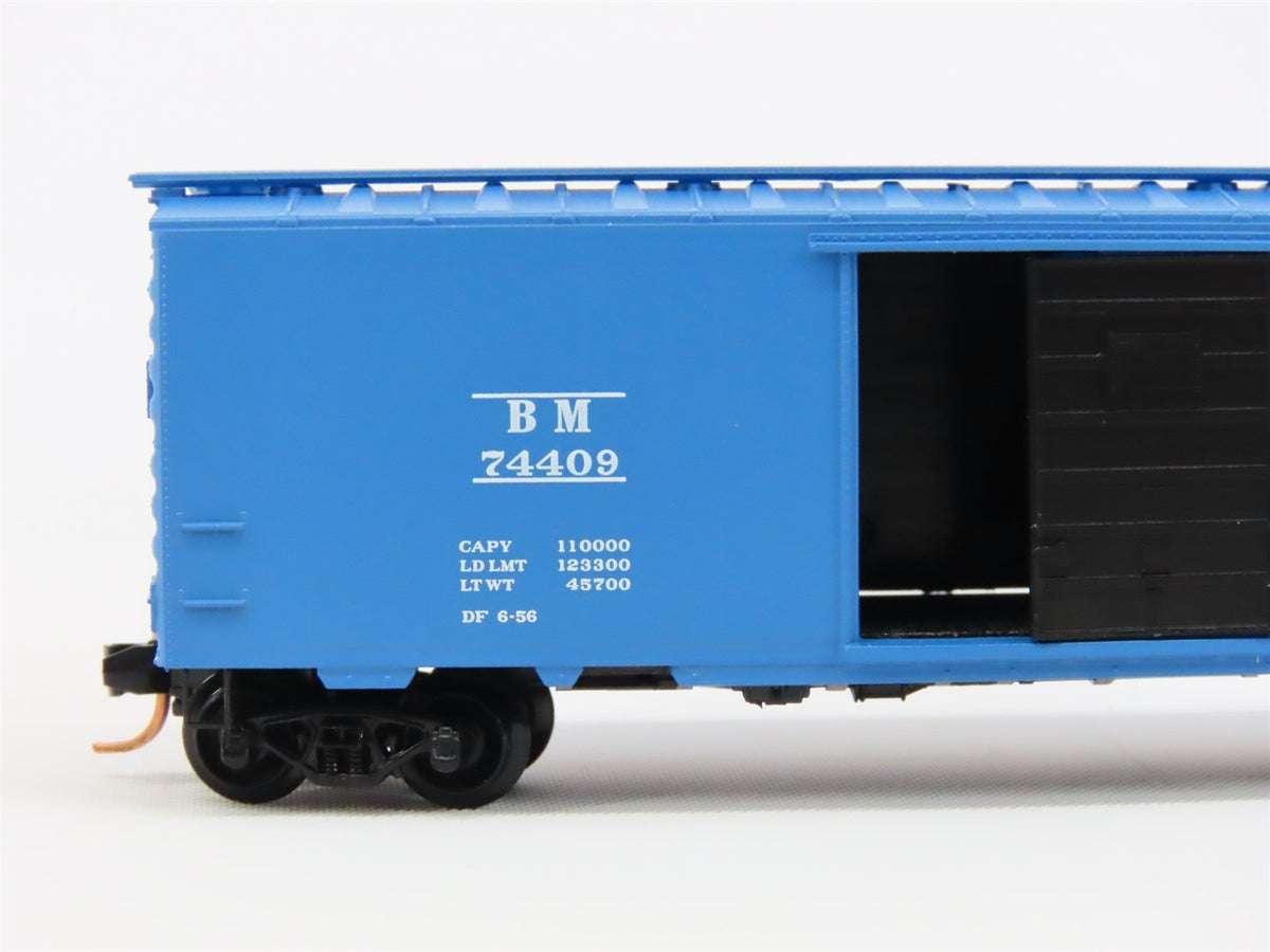 N Scale Micro-Trains MTL 20140 B&amp;M Boston &amp; Maine 40&#39; Standard Boxcar #74409