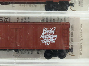 N Kadee Micro-Trains MTL NH New Haven Reefer, Box Cars, & Hoppers 5-Pack Sealed