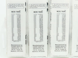 N Kadee Micro-Trains MTL NH New Haven Reefer, Box Cars, & Hoppers 5-Pack Sealed