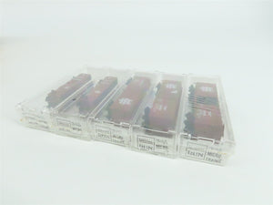 N Kadee Micro-Trains MTL NH New Haven Reefer, Box Cars, & Hoppers 5-Pack Sealed