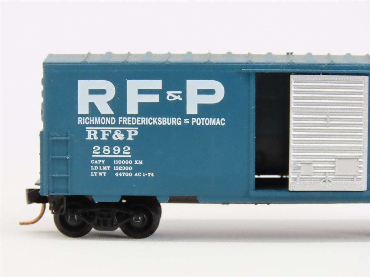 N Micro-Trains MTL 24290 RFP Richmond Fredericksburg &amp; Pontiac 40&#39; Boxcar #2892