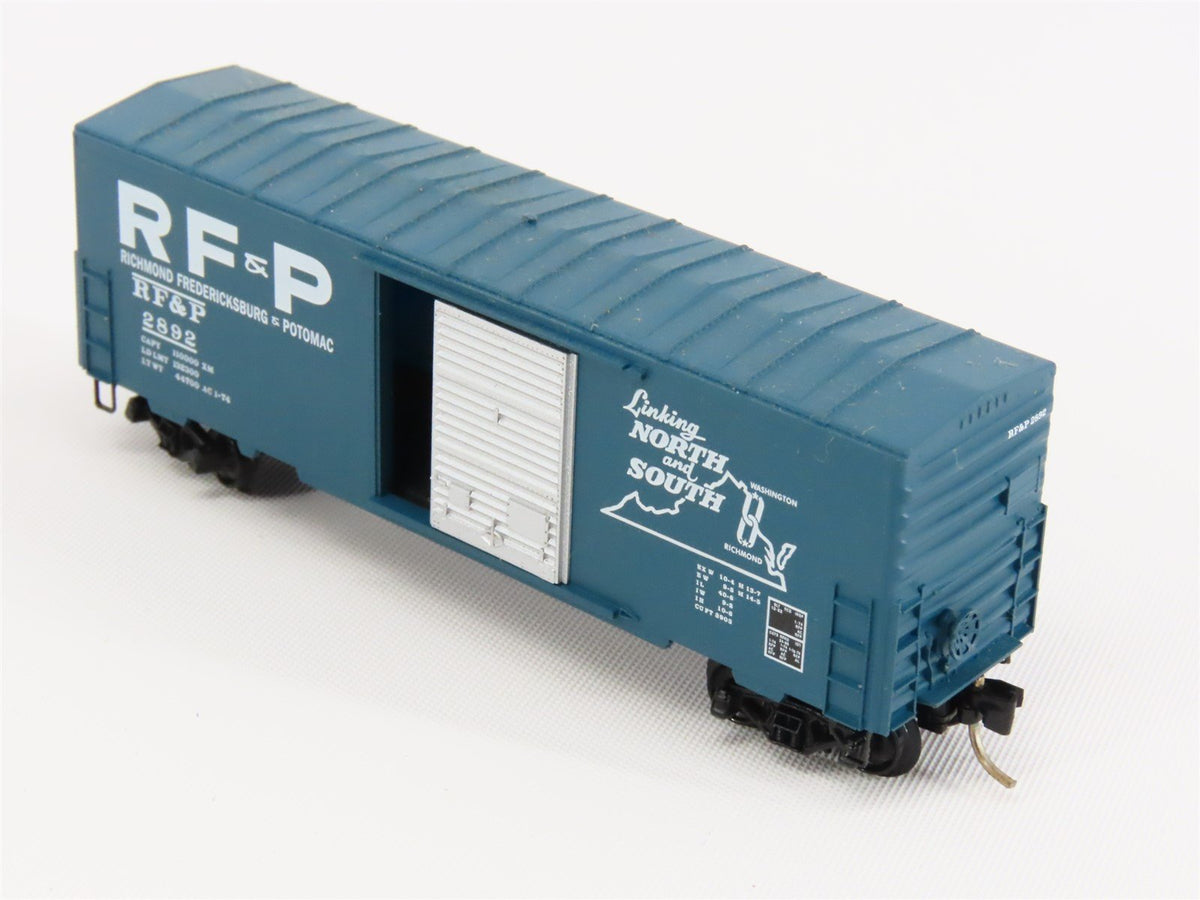 N Micro-Trains MTL 24290 RFP Richmond Fredericksburg &amp; Pontiac 40&#39; Boxcar #2892